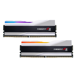 G.Skill 32GB / 7600 Trident Z5 RGB Silver DDR5 RAM KIT (2x16GB)