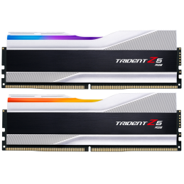 G.Skill 32GB / 8000 Trident Z5 RGB Silver DDR5 RAM KIT (2x16GB)