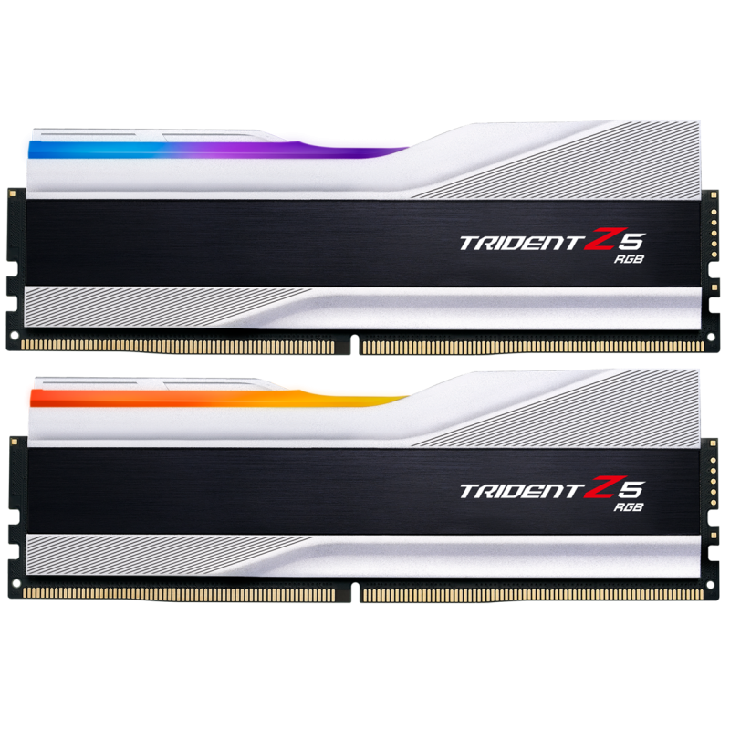 G.Skill 32GB / 8000 Trident Z5 RGB Silver DDR5 RAM KIT (2x16GB)