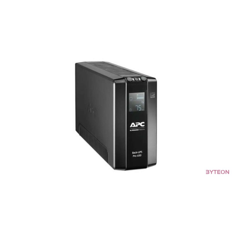 APC Back UPS Pro BR 650VA, 6 Outlets, AVR, LCD Interface