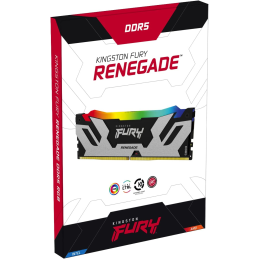 Kingston 32GB / 6000 Fury Renegade Silver RGB DDR5 RAM