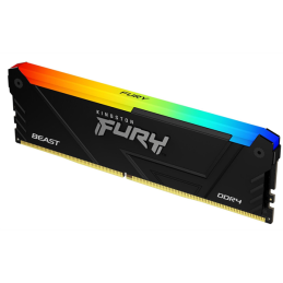 KINGSTON FURY Memória DDR4 16GB 3200MHz CL16 DIMM (Kit of 2) Beast RGB