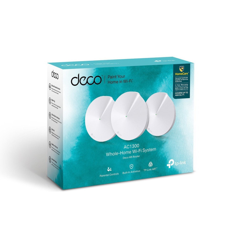 TP-Link AC1300 DECO M5 Wireless Mesh Networking system (3 Pack)