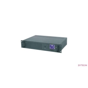 UPS Gembird Rack 19'' 3.4U 1500VA, 4xIEC 230V OUT, IEC14 IN,RJ11, USB, LCD