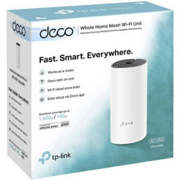 TP-Link AC1200 DECO M4 Whole Home Mesh Wi-Fi System (1 Pack)