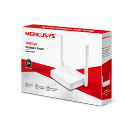 LAN/WIFI MERCUSYS MW301R 300MBPS WIRELESS Router 2 antennás