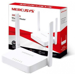 LAN/WIFI MERCUSYS MW301R 300MBPS WIRELESS Router 2 antennás