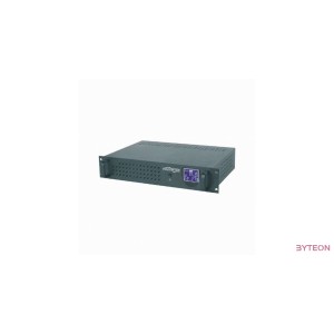 UPS Gembird Rack 19'' 3.4U 1500VA, 4xIEC 230V OUT, IEC14 IN,RJ11, USB, LCD