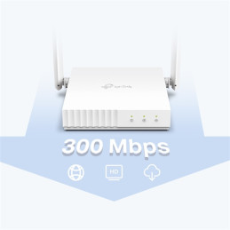 TP-LINK TL-WR844N 300 Mb/s vezeték nélküli N-es router