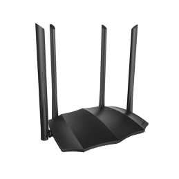 Tenda AC8 vezetéknélküli router Kétsávos (2,4 GHz / 5 GHz) Gigabit Ethernet Fekete