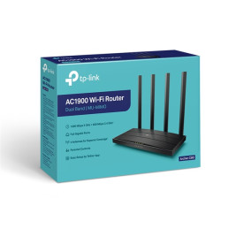 TP-LINK Archer C80 vezetéknélküli router Kétsávos (2,4 GHz / 5 GHz) Gigabit Ethernet Fekete