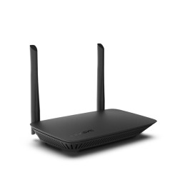 Linksys E5400 vezetéknélküli router Kétsávos (2,4 GHz / 5 GHz) Gigabit Ethernet Fekete