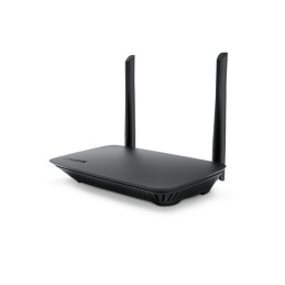 Linksys E5400 vezetéknélküli router Kétsávos (2,4 GHz / 5 GHz) Gigabit Ethernet Fekete