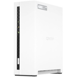 QNAP TS-133 tárolószerver Tower Ethernet/LAN csatlakozás Fehér