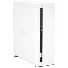 QNAP TS-133 tárolószerver Tower Ethernet/LAN csatlakozás Fehér