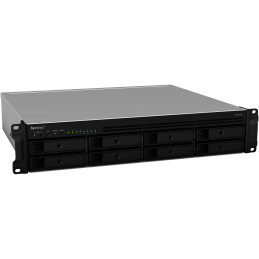 Synology RackStation RS1221RP+ tárolószerver NAS Rack (2U) Ethernet/LAN csatlakozás Fekete V1500B