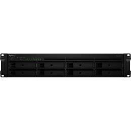 Synology RackStation RS1221RP+ tárolószerver NAS Rack (2U) Ethernet/LAN csatlakozás Fekete V1500B