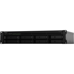 Synology RackStation RS1221RP+ tárolószerver NAS Rack (2U) Ethernet/LAN csatlakozás Fekete V1500B