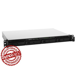 SYNOLOGY RS422+ 4-Bay NAS-Rackmount AMD Ryzen 5 1600 dual-core 2.6GHz 2GB DDR4 ECC