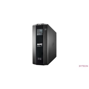 APC Back UPS Pro BR 1600VA, 8 Outlets, AVR, LCD Interface