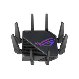 ASUS Wireless Router Tri Band AX11000 1xWAN(2.5Gbps) + 1xWAN/LAN(10Gbps) + 4xLAN(1Gbps) + 2 USB, ROG RAPTURE GT-AX11000