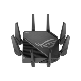 ASUS Wireless Router Tri Band AX11000 1xWAN(2.5Gbps) + 1xWAN/LAN(10Gbps) + 4xLAN(1Gbps) + 2 USB, ROG RAPTURE GT-AX11000