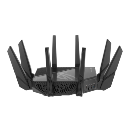 ASUS Wireless Router Tri Band AX11000 1xWAN(2.5Gbps) + 1xWAN/LAN(10Gbps) + 4xLAN(1Gbps) + 2 USB, ROG RAPTURE GT-AX11000