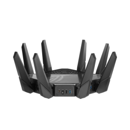 ASUS Wireless Router Tri Band AX11000 1xWAN(2.5Gbps) + 1xWAN/LAN(10Gbps) + 4xLAN(1Gbps) + 2 USB, ROG RAPTURE GT-AX11000