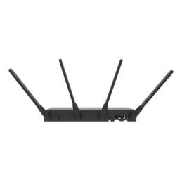 MikroTik RB4011IGS+5HACQ2HND-IN 10port GbE LAN, 1xSFP+ port, 2,4GHz & 5GHz 802.11ac wireless külső antennával