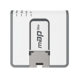 MikroTik mAP lite 64MB RAM, 1xLAN, 2,4GHz integrált antennás wifi router