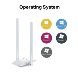 MERCUSYS Wireless Adapter USB N-es 300Mbps, MW300UH