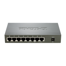 D-Link DES-1008PA 8port 10/100 (4x PoE)