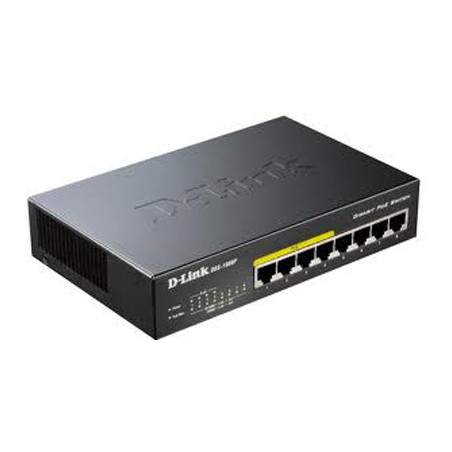 D-Link DGS-1008P 8port Gigabit (4x PoE)