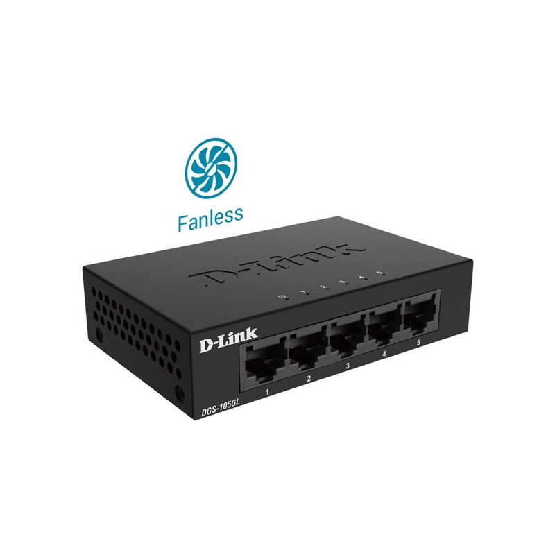 D-LINK SWITCH 5 PORT GIGABIT