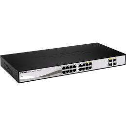 D-LINK SWITCH 16-PORT GIGABIT SMART WITH 4X1000BASET/SFP