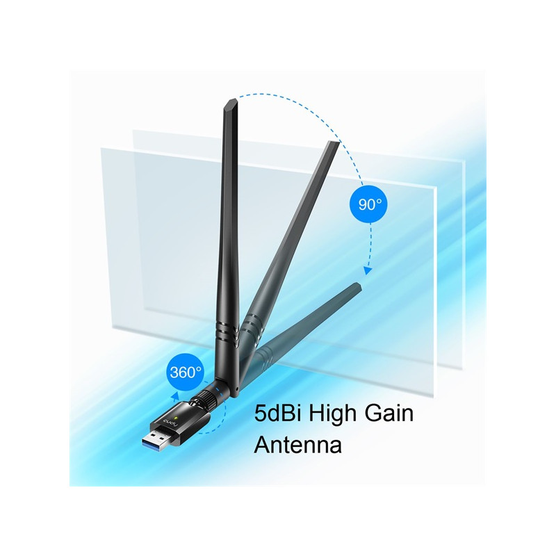 Cudy WU1400 AC1300 Wireless USB Adapter