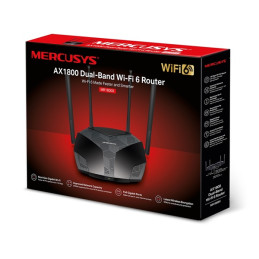 Mercusys MR1800X Wireless AX1800 Dual-Band Gigabit Router