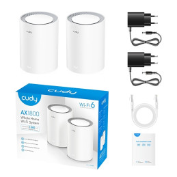 Cudy M1800 Mesh WiFi rendszer (2 db)