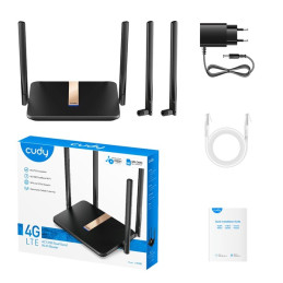 Cudy LT500D Wireless AC1200 3G/4G Router