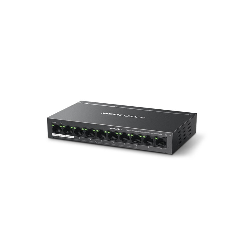 Mercusys MS110P 10port switch