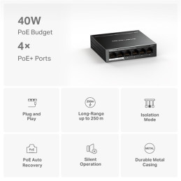 Mercusys MS106LP 6port switch