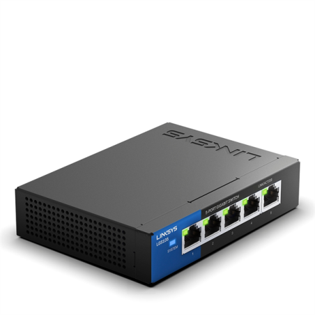 Linksys SMB LGS105 5port 10/100/1000Mbps LAN nem menedzselhető asztali Switch