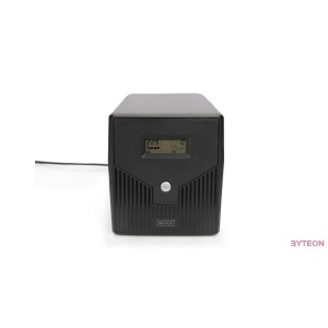 DIGITUS UPS Line-Ineractive LCD 2000VA,1200W 2x12V,9Ah AVR 4xSCH. USB RS232 RJ45