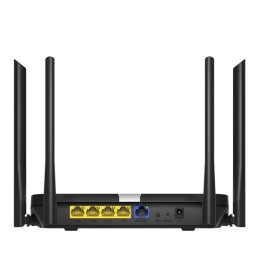 CUDY X6 AX1800 gigabit WIFI 6 MESH fekete router