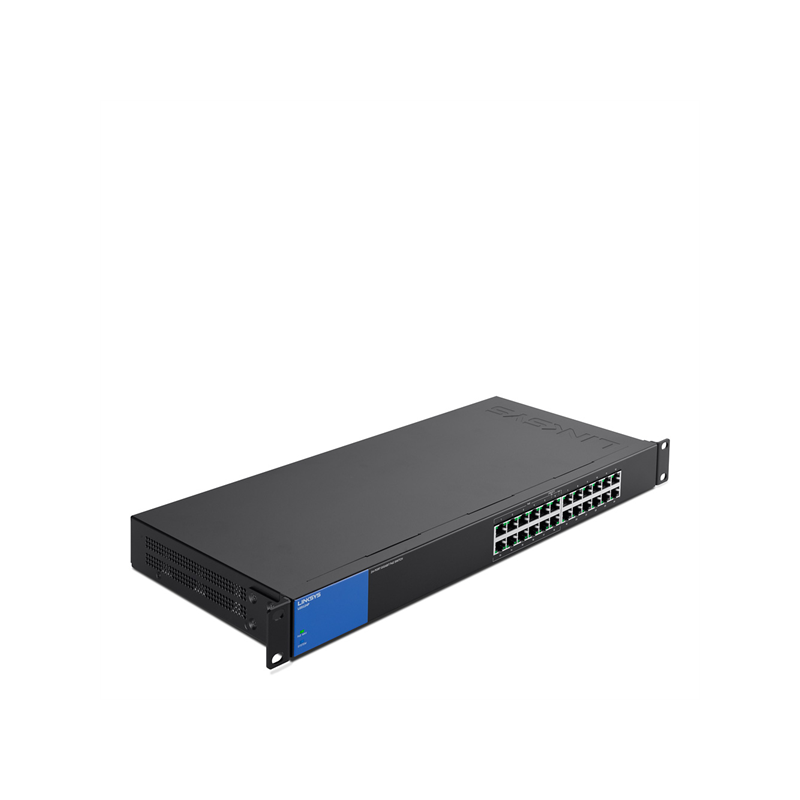 Linksys SMB LGS124P 24port POE+ 10/100/1000Mbps LAN nem menedzselhető Switch