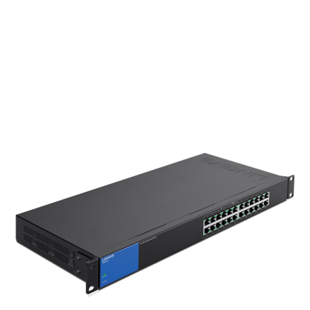 Linksys SMB LGS124P 24port POE+ 10/100/1000Mbps LAN nem menedzselhető Switch