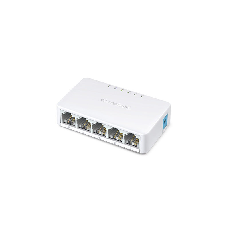 Mercusys MS105 5 port 10/100Mbps nem menedzselhető asztali Switch