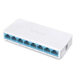 Mercusys MS108 8 port 10/100Mbps nem menedzselhető asztali Switch