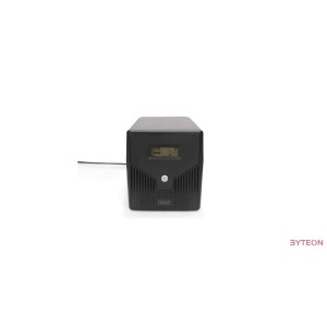 DIGITUS UPS Line-Ineractive LCD 2000VA,1200W 2x12V,9Ah AVR 4xSCH. USB RS232 RJ45