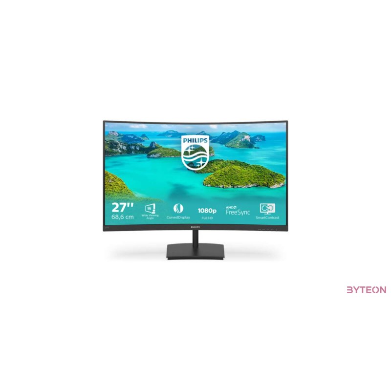 Monitor Philips 271E1SCA/00 27'', panel VA, HDMI, speakers